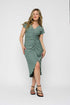 Danielle-Stretch Eyelet Dress